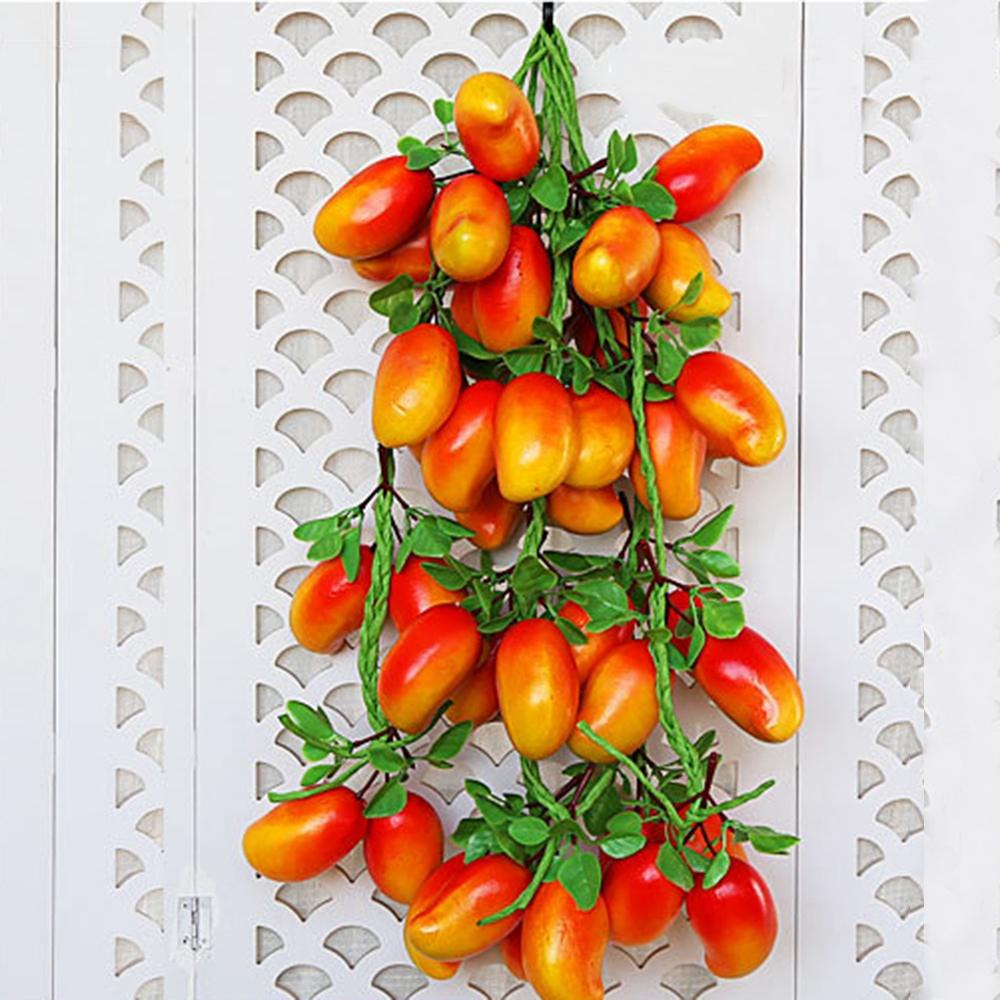 Rau Củ Quả Giả Bằng Nhựa Dùng Trang Trí DIY