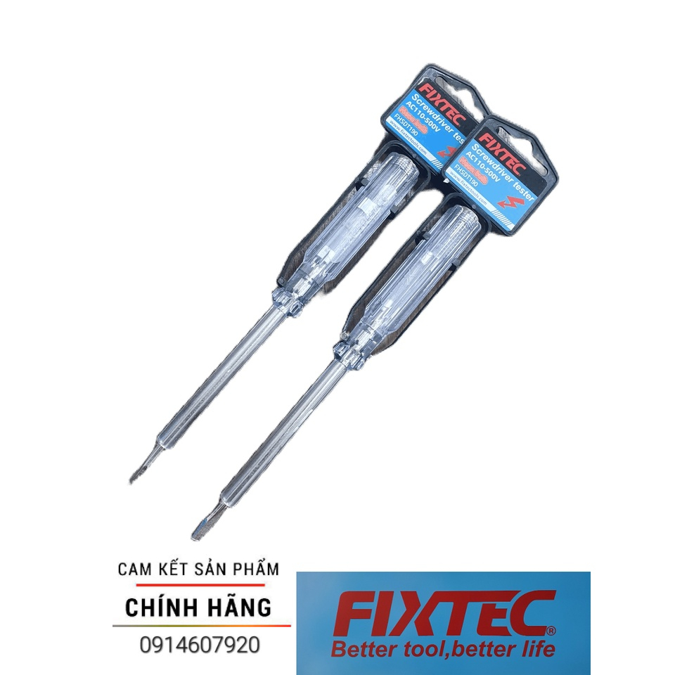 Bút thử điện đa năng FIXTEC FHSDT190100-500V hàng chính hãng chất lượng cao , an toàn tuyệt đối