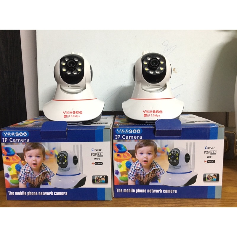 Camera không dây yoosee 3MP (3 râu)