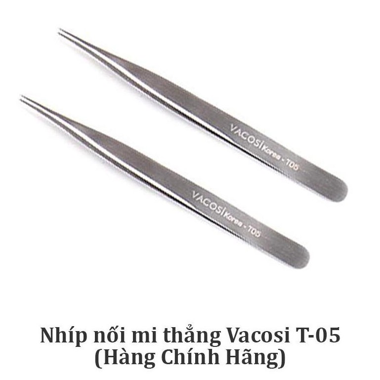 Nhíp Nối Mi Thẳng Vacosi T05