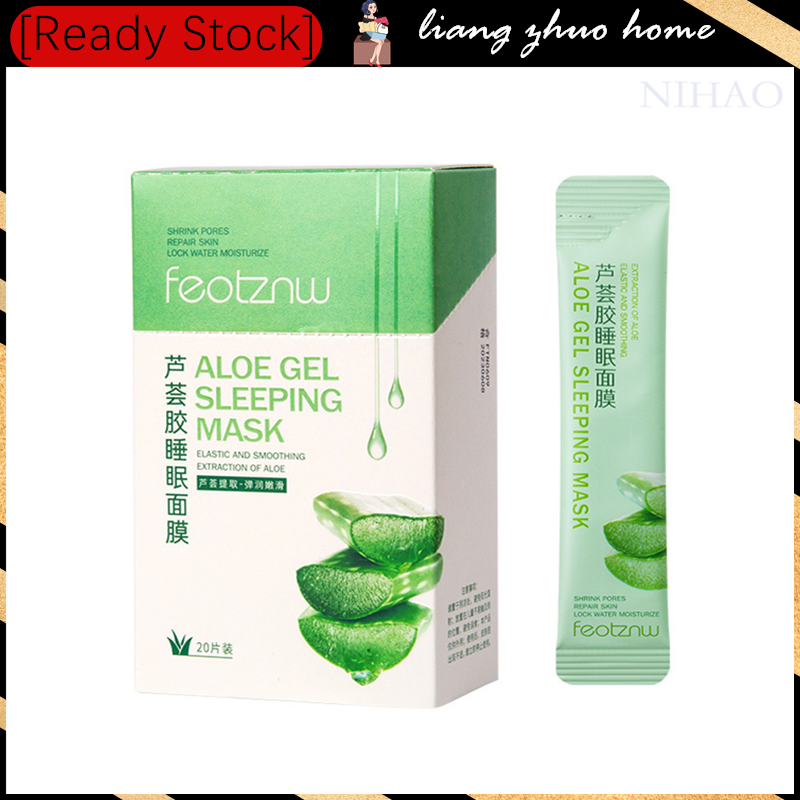 Mặt Nạ Ngủ Chiết Xuất Lô Hội Dưỡng Ẩm Làm Săn Chắc Da