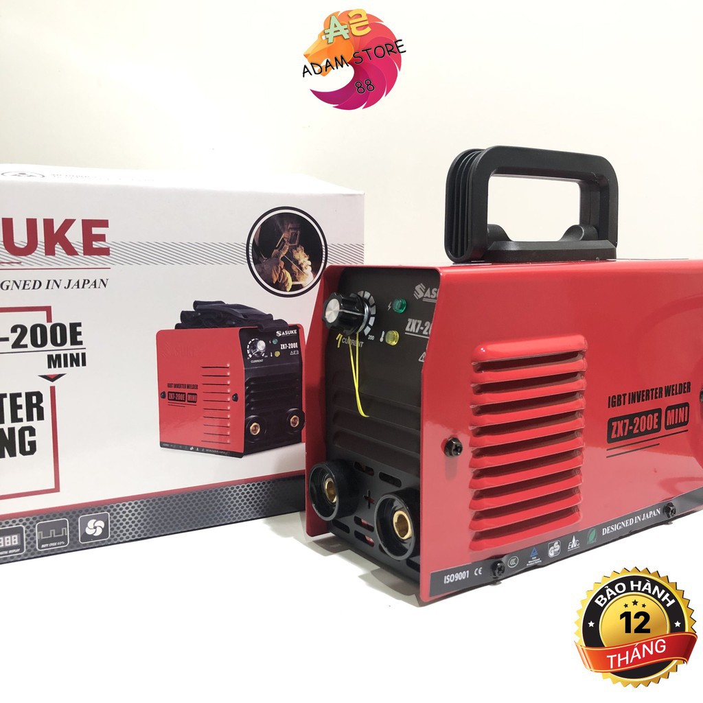 Máy Hàn Điện Tử Mini Inverter Sasuke mã ZX7 200E - Thương hiệu Nhật Bản