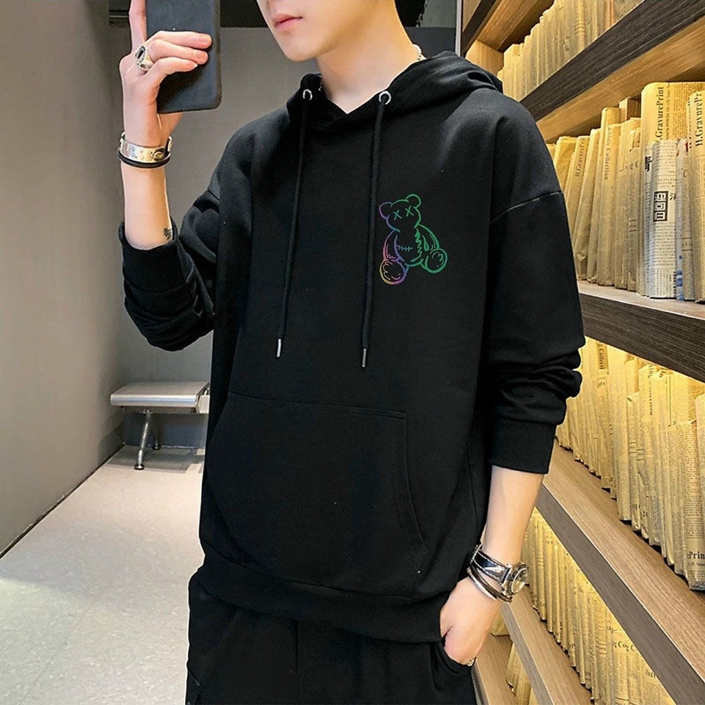 Áo Hoodie phản quang 7 màu SKELETON form dưới 70kg decan in xịn cam kết hàng đúng mô tả