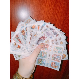 Sticker hình dán trang trí dễ thương