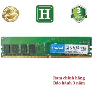 Ram PC DDR4 16GB, 8Gb bus 2133 hoặc 2400,... tháo máy chính hãng