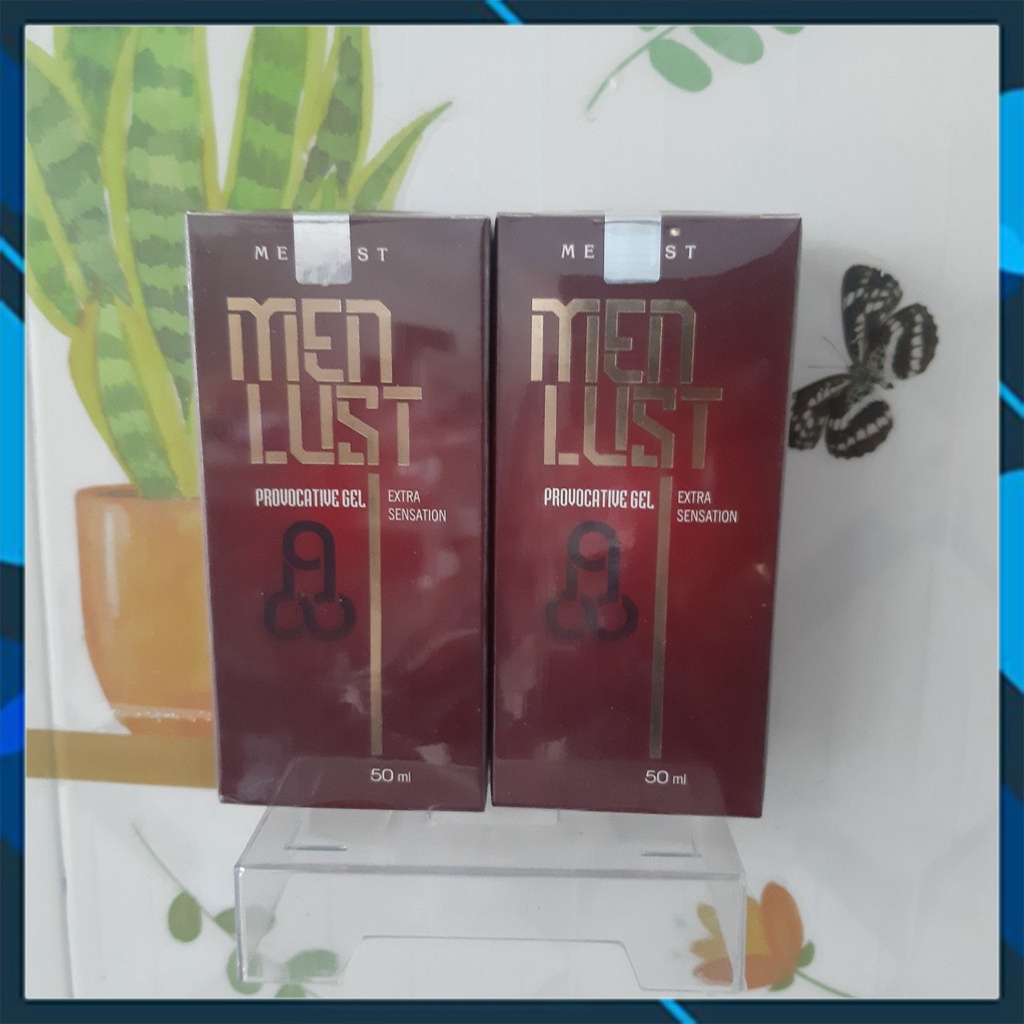 GEL SINH LÝ MENLUST - Tăng Khả Năng Nam Giới Giải Quyết Chuyện Thầm Kín Phái Mạnh - CHÍNH HÃNG HỘP 50ML