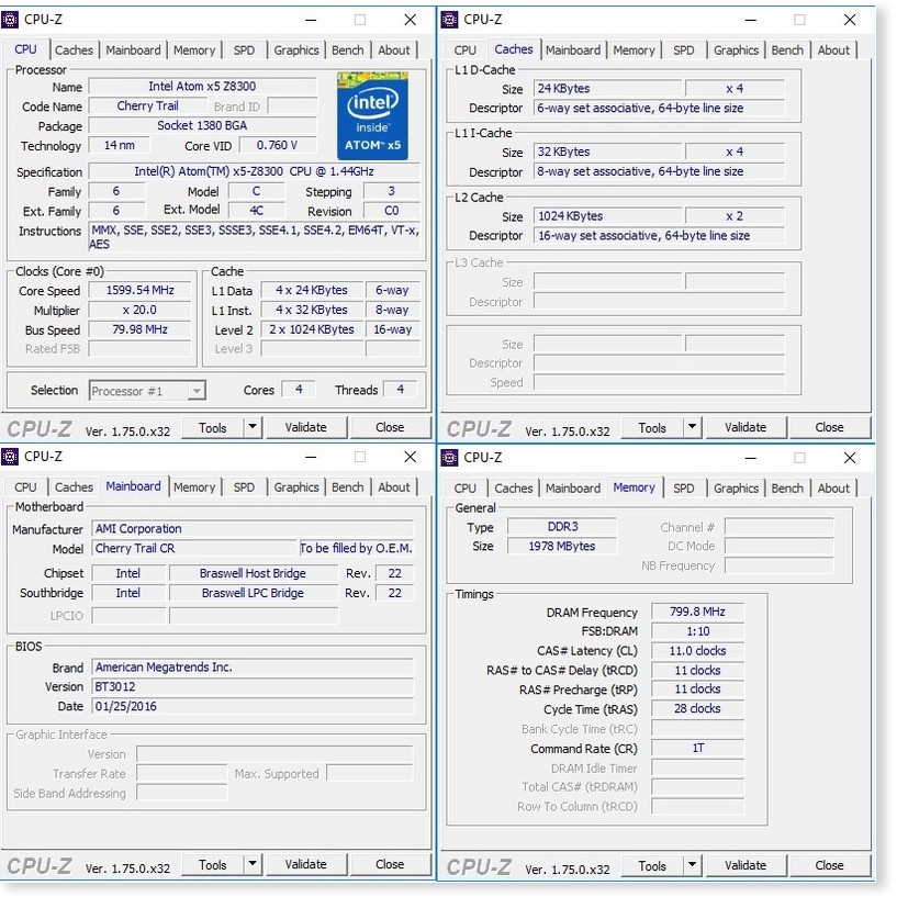 🇳 🇪 🇼 PC mini Intel Z8350 Ram 2G  ®️