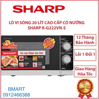 Mua  Hỏa tốc 1 giờ   FREESHIP  Lò Vi Sóng Sharp cơ R205VNS | R-20A1(S)VN   Hàng Chính Hãng THÁI LAN - BH 1 năm  