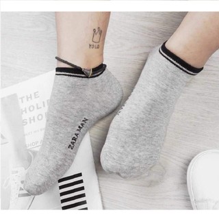 Tất Vớ Nam Zara Trơn Cổ Ngắn Vớ Nam Thời Trang Cao Cấp Chất Cotton 100% Co Giãn Thấm Hút Tốt Hàng Nhập Khẩu Chính Hãng
