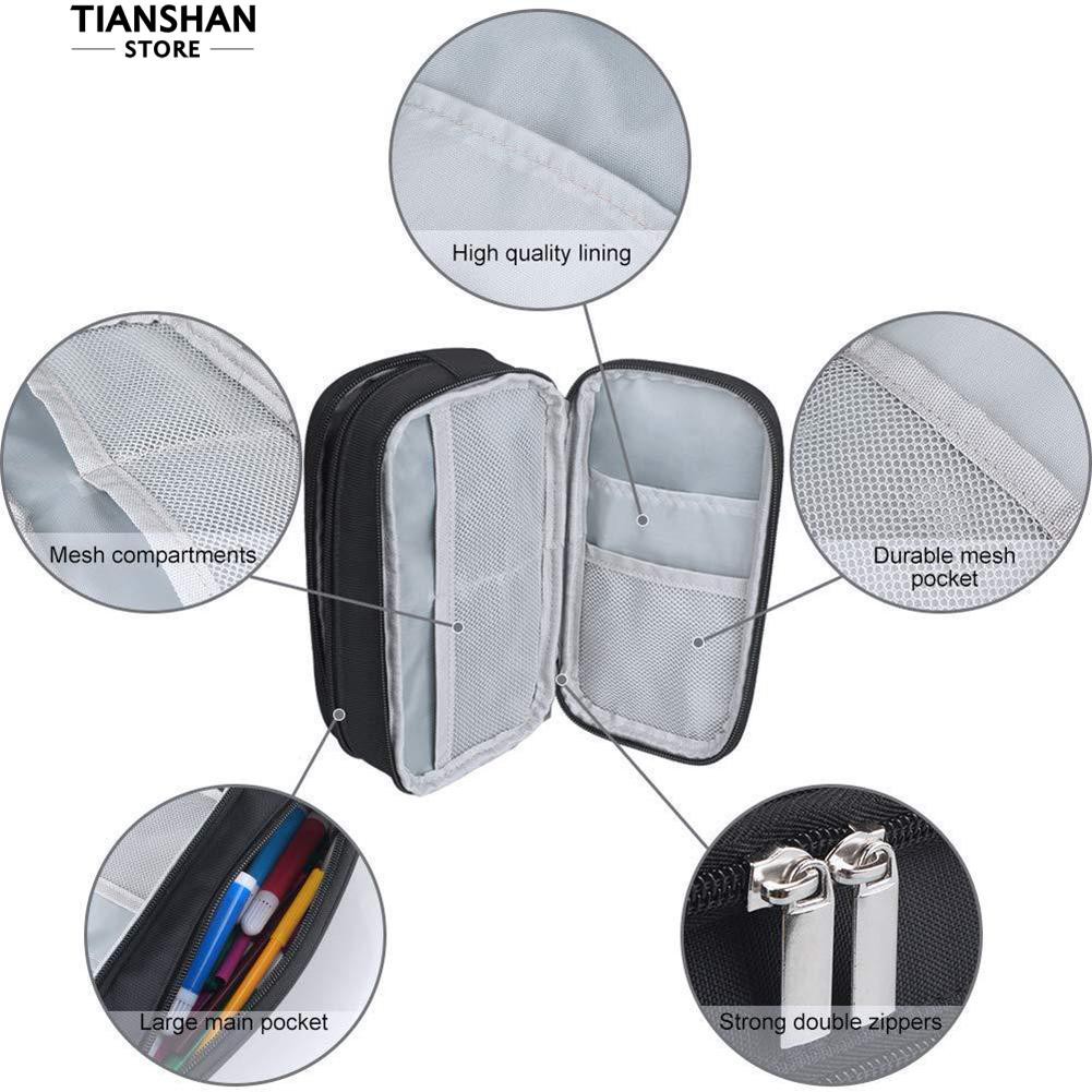 Bóp viết vải khóa kéo cho học sinh