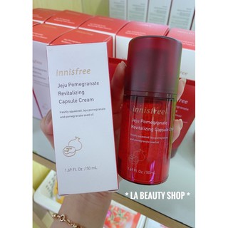 Kem Dưỡng Lựu Đỏ Innisfree Jeju Pomegranate Revitalizing Capsule Cream