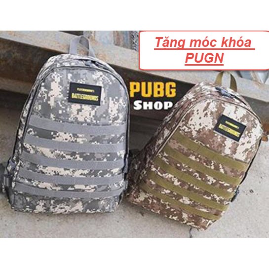 Balo 3 PUBG chống thấm nước (có cổng USB) - tặng móc khóa pugn (shopee hỗ trợ 30k - 40k ship)