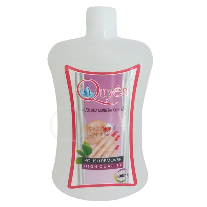 Aceton rửa móng tay chuyên dụng ngành nails, Nước rửa móng tay cao cấp tẩy sơn móng tay 500ml-1000ml