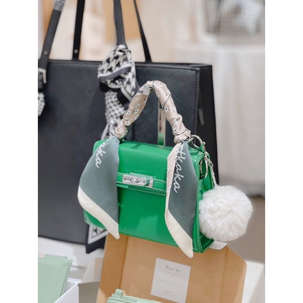 Khăn Lụa Tuarban Quấn Túi CONMEODENTAILOR Bản Nhỏ Mã A