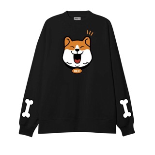 ÁO NỈ "CORGI WITH BONES"