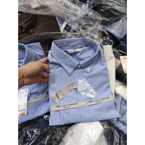 Sơ Mi Nam Uni Easy Care Checked,Fine Cloth Chống Nhăn,Nhàu,Siêu Thoáng Mát