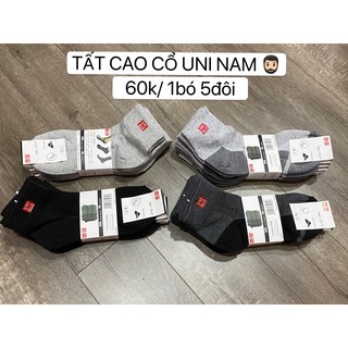 Combo5/10 tất cổ cao uni nam 🧔🏻 livestream