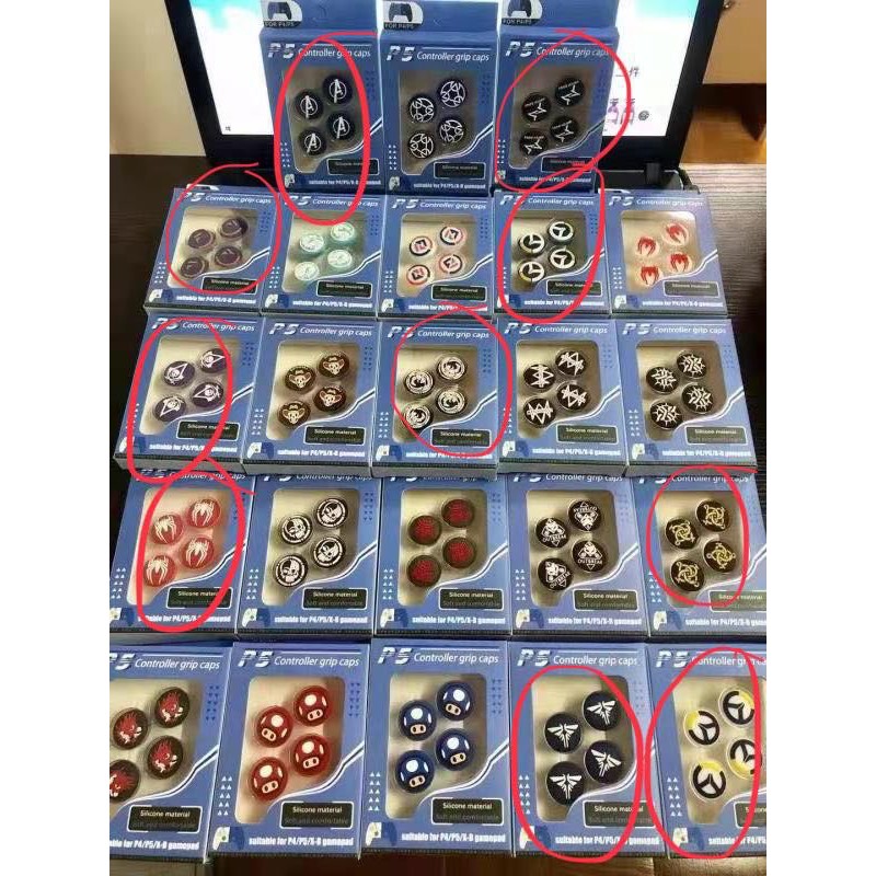 Nút Bọc Cần Analog PS5/PS4/Xbox Series X/S/One FullBox
