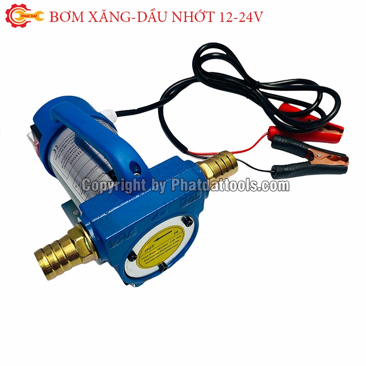 Máy bơm xăng dầu chạy điện 12V-24V-220V-Tùy chọn nguồn-Máy bơm,hút nhiên liệu lỏng.