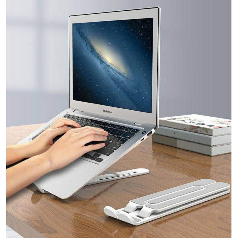 Giá đỡ LAPTOP, MACBOOK, IPAD có thể điều chỉnh được độ cao, đế tản nhiệt laptop, đế kê laptop
