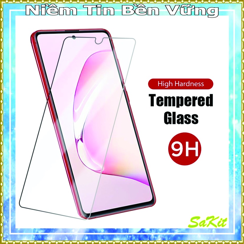Kính cường lực trong suốt 2.5d, điện thoại samsung a30, a30s, a31, a33 5g, a50, a50s, a51, a52, a52s.