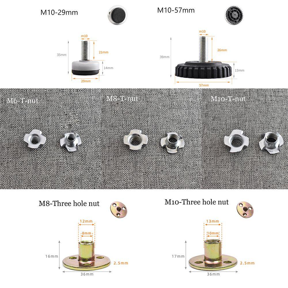JANE Bộ 10 Vỏ Bọc Bảo Vệ Sàn Nhà / Ghế M6 M8 M10