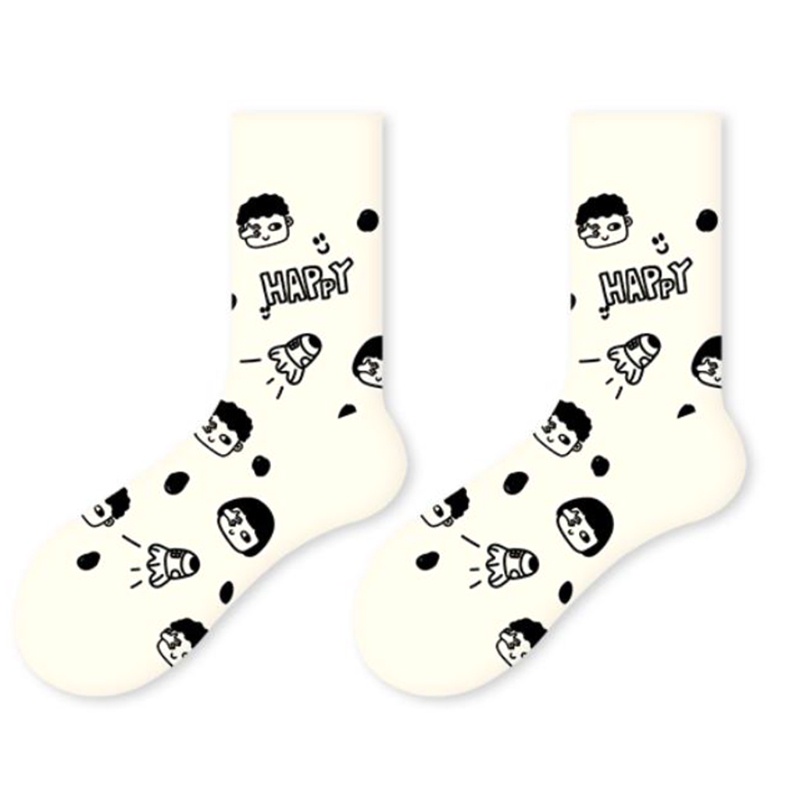 Youyo Vớ Unisex Hình Hành Tinh Hoạt Hình Vui Nhộn Mới Lạ