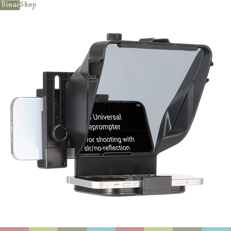 Ulanzi Teleprompter PT-16 - Máy Nhắc Chữ Mini Cho Vlogger, Nhà Báo, Người Thuyết Trình, Dùng Cho Smartphone, Tablet