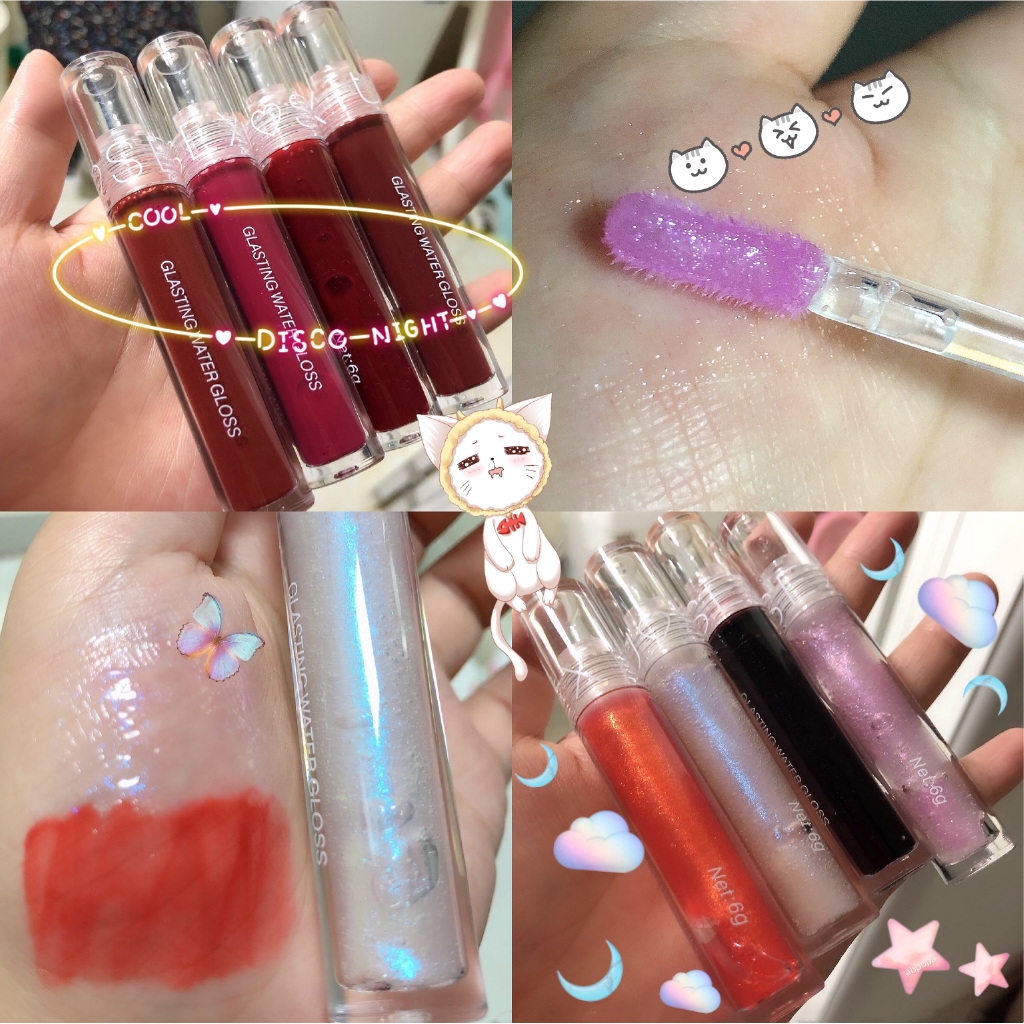 Son Môi Dạng Lỏng Lâu Trôi Màu Kim Tuyến Lấp Lánh Mềm Mịn | BigBuy360 - bigbuy360.vn