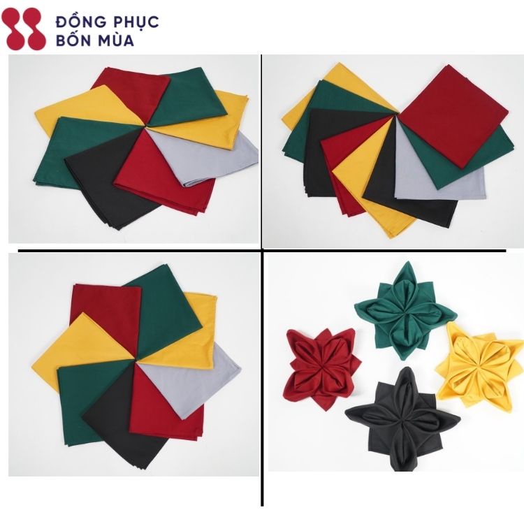 [XẢ KHO] KHĂN ĂN NHÀ HÀNG CHẤT LIỆU VẢI KAKI CAO CẤP TIÊU CHUẨN KHÁCH SẠN 5 SAO săn hàng