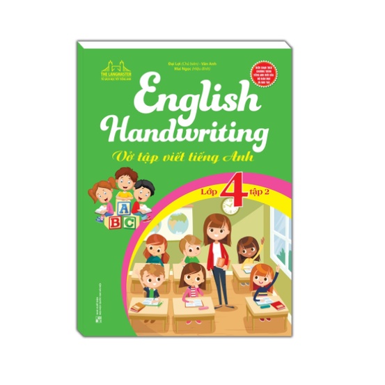 Sách - Combo English Handwriting - Vở tập viết tiếng anh lớp 4 (2 cuốn)