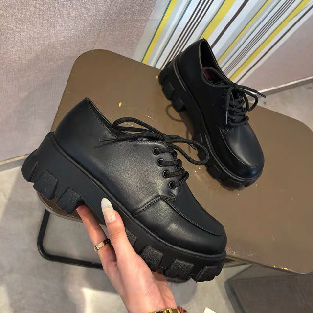 [ORDER]GIÀY BOOTS OXFORD ULZZANG ĐỘN ĐẾ CAO CỔ, THẤP CỔ BASIC - FORM TO HƠN 0,5 SIZE | BigBuy360 - bigbuy360.vn