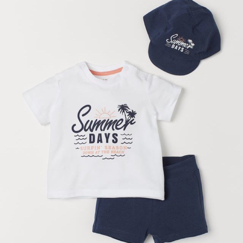 Set 3 chi tiết Summer Day - RABBITSHOP( hàng sale ko đổi trả)