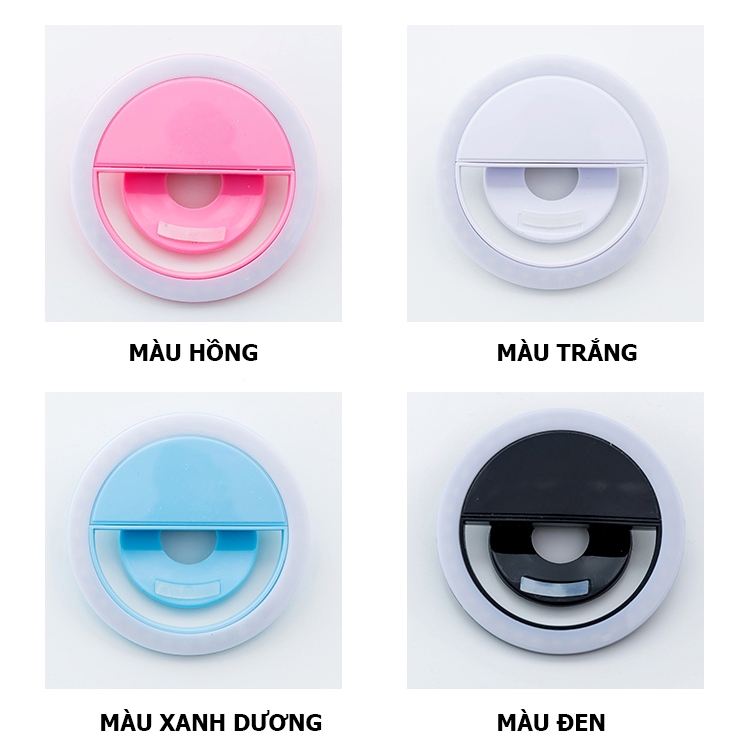 Đèn selfie ring light hỗ trợ chụp hình live stream tặng kèm dây sạc  - Awifi Case L4-4 | BigBuy360 - bigbuy360.vn