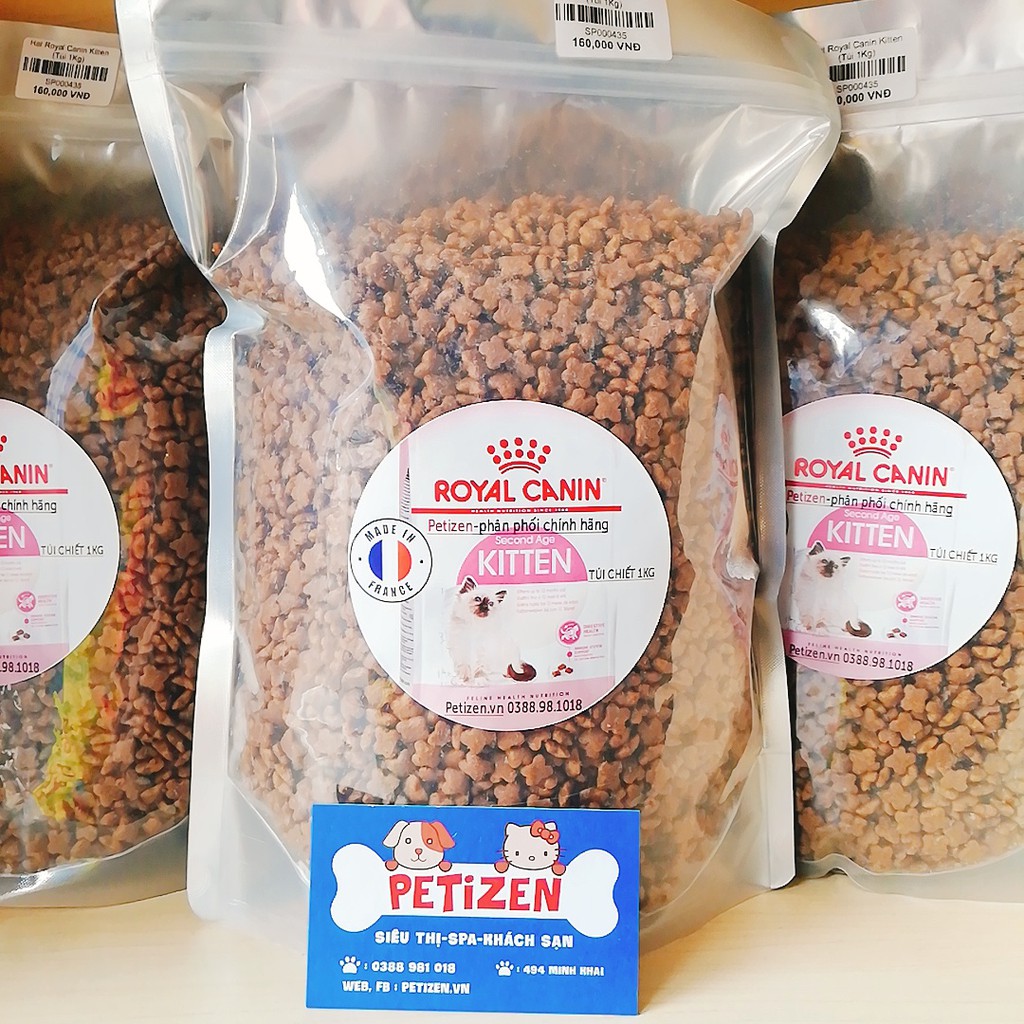 1Kg - Thức ăn cho Mèo con - Royal Canin Kitten -Petizen