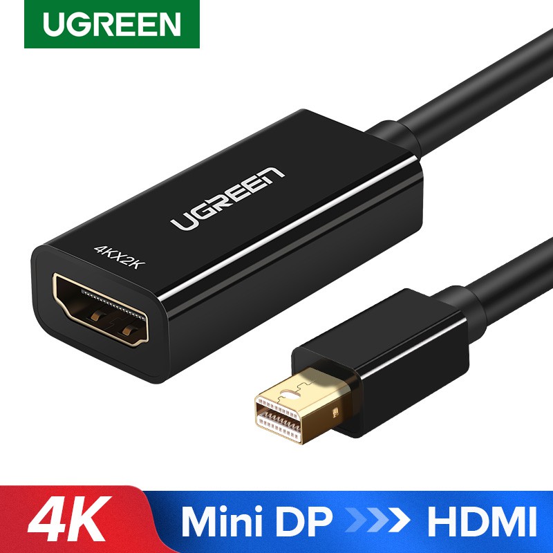 Cáp Chuyển Mini Displayport (Thunderbolt 2) sang HDMI 4k*2k Cao Cấp Ugreen 40361 40360