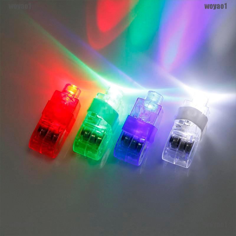Bộ 10 Đèn LED Đeo Ngón Tay Độc Đáo