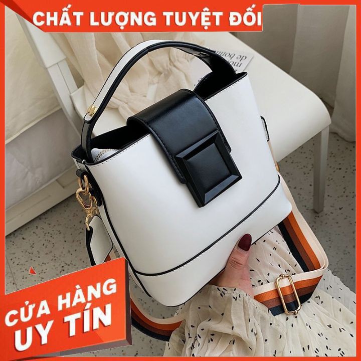 Túi Đeo chéo khóa vuông Hàn Quốc QN 01 | BigBuy360 - bigbuy360.vn