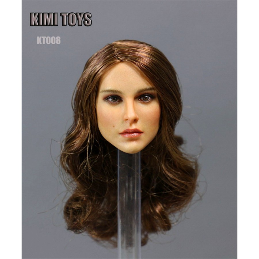 Mô hình đầu nữ Head Female KT004 KT005 KT006 KT007 KT008 KT009 tỉ lệ 1/6 KIMI TOYS