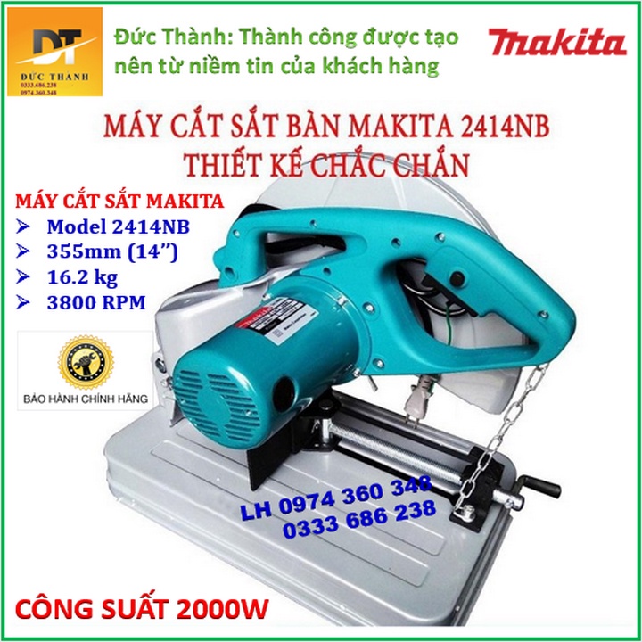 Siêu hot Máy cắt cắt bàn mkt model 2414NB. Công suất 2000W
