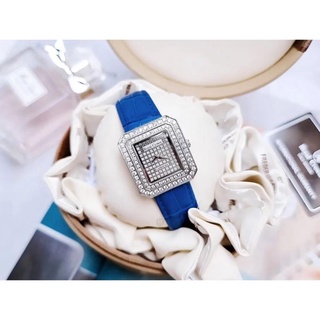 < đồng hồ nữ square royal-c quai da mặt vuông shaphia ..