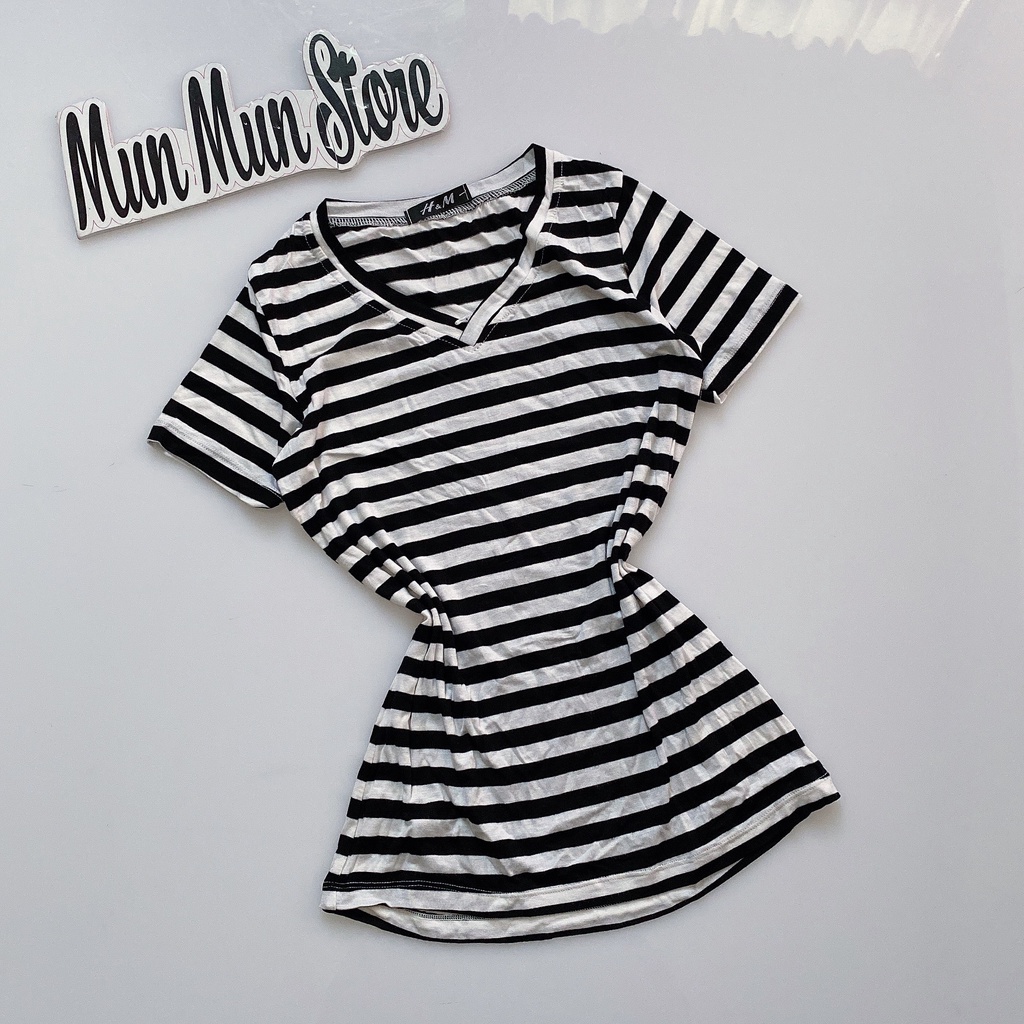 Áo Thun Nữ BODY Tay Ngắn Cổ Tim MunMunStore Chất Thun Lạnh Thoáng Mát - Co Giãn - Thấm Hút Mồ Hôi 2