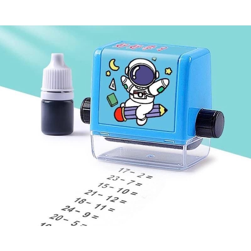 CON DẤU PHÉP TÍNH NGẪU NHIÊN CHO BÉ