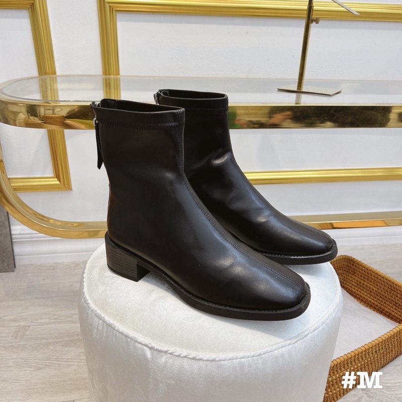 Boot lửng dáng bệt mũi tròn siêu xinh