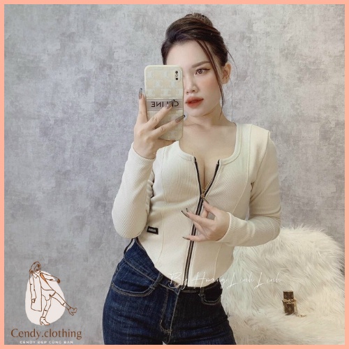 Áo Khóa Trước Cendy CD154