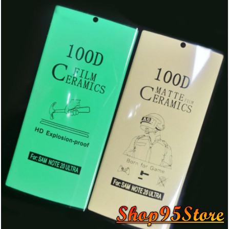 Cường Lực dẻo 100D Samsung Galaxy S8 S9 S8 Plus S9 Plus S10 S10 Plus Note 9 Note 10 Note 20 Note 20 Ultra S20 S20 Plus