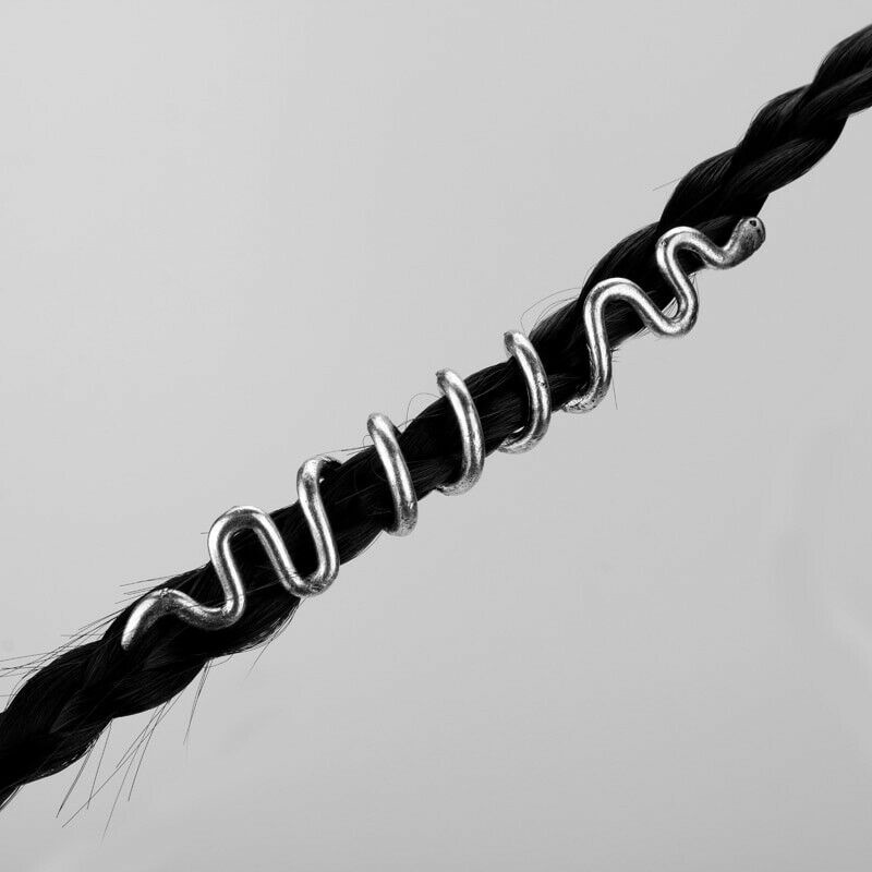 Kẹp tóc Haimeikang kiểu xoắn ốc phong cách viking retro