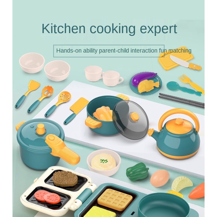 Bộ Đồ Chơi Nấu Ăn Cỡ Lớn Vui Nhộn Cho Bé