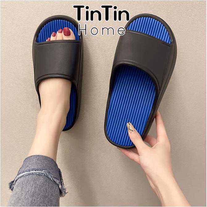 Dép quai ngang nam và nữ đế Cao 5cm siêu đẹp , chất liệu eva siêu bền không ngấm nước TINTIN HOME DNL38