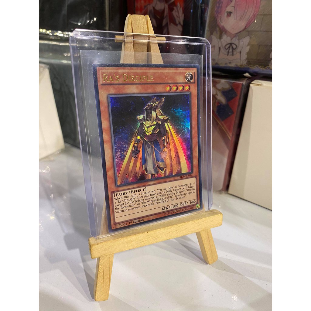 Lá bài thẻ bài Yugioh Đệ tử Thần Ra’s Disciple – Ultra Rare - Tặng bọc bài nhựa bảo quản